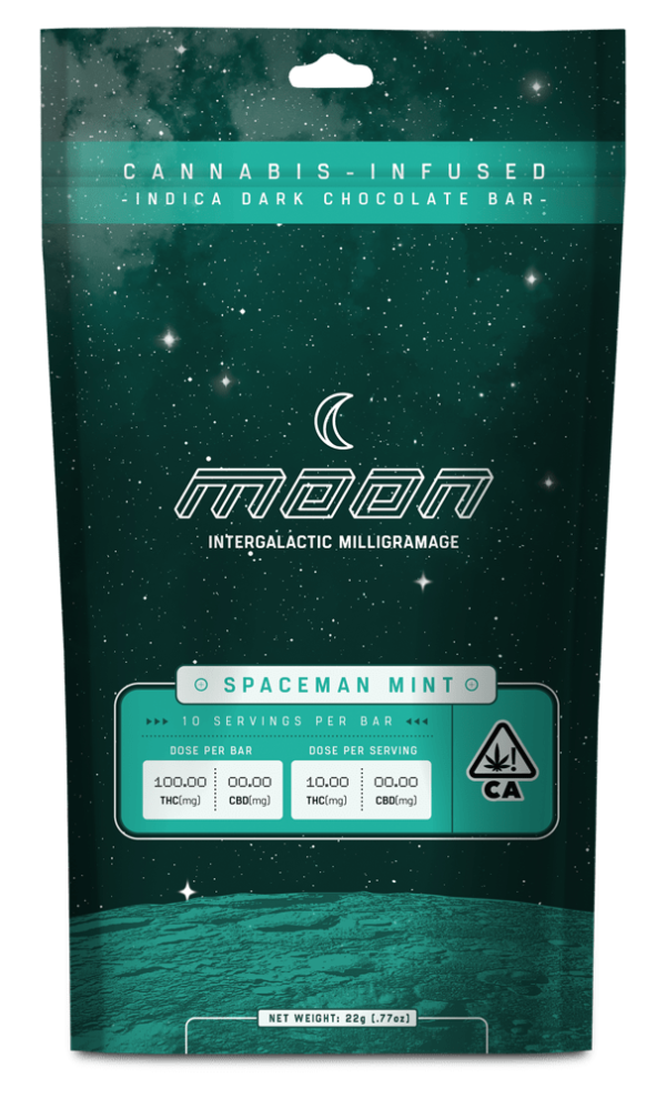 Moon Chocolate Bars - Spaceman Mints | Indica