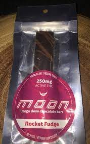 Rocket Fudge Moon Bars Mega Dose Chocolate Bars (250mg THC)